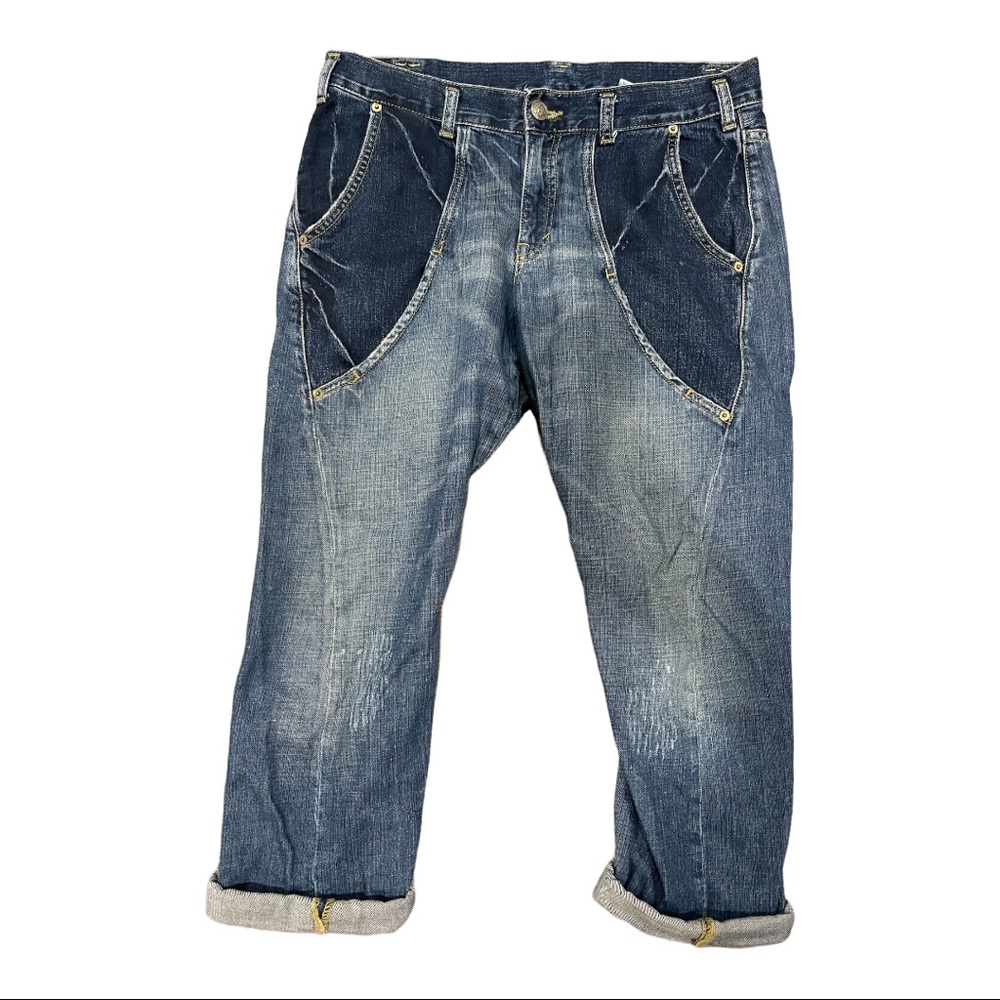 Cool Cropped Denim by H&M Premium Denim - Unisex Jeans